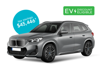 Novated lease a BMW iX1 xDrive30 M Sport U11 through Maxxia today!