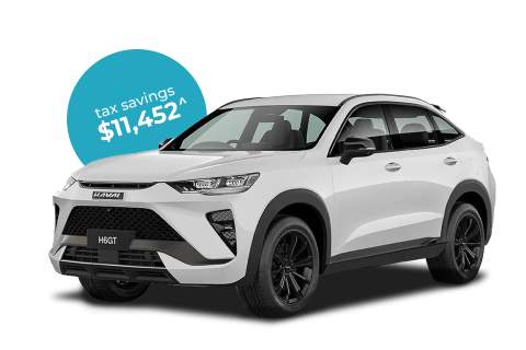 GWM Haval H6GT Ultra PHEV Auto 4WD novated leasing through RemServtoday.